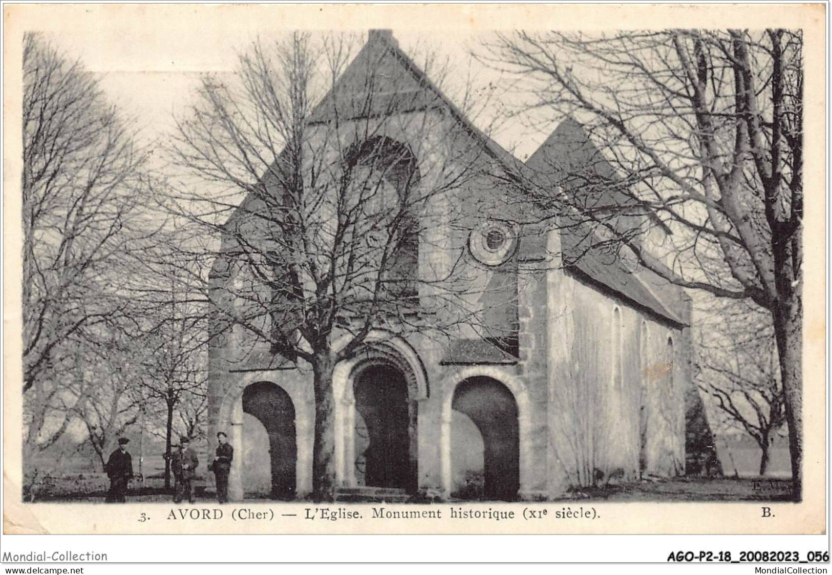 AGOP2-0118-18 - AVORD - Cher - L'église - Monument Historique - XI Siècle - Avord
