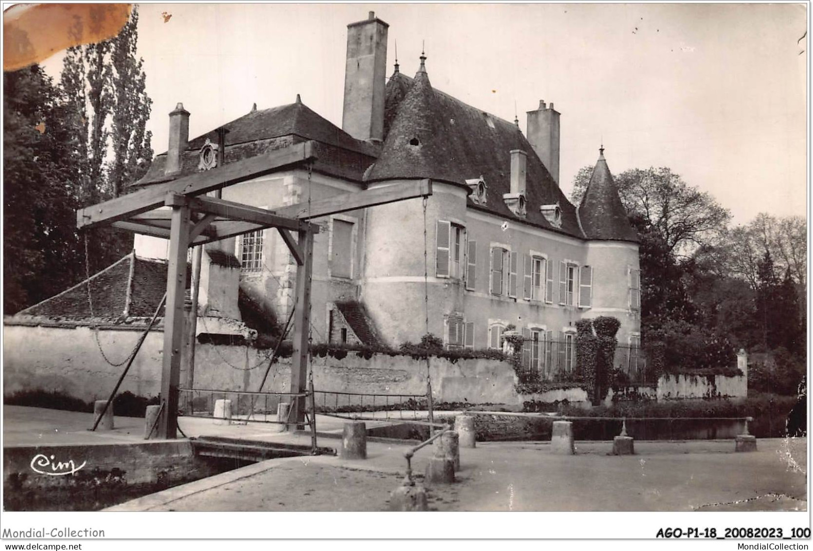 AGOP1-0051-18 - MARMAGNE - Cher - Le Chateau Et Le Pont-levis - Bourges