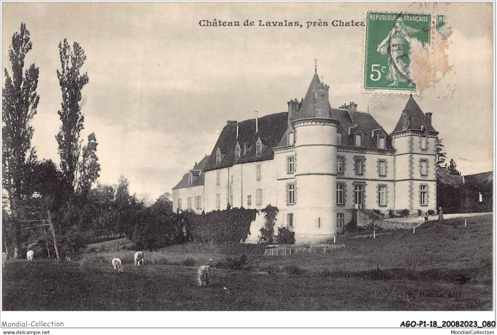 AGOP1-0041-18 - Chateau De LAVALAS - Andere & Zonder Classificatie