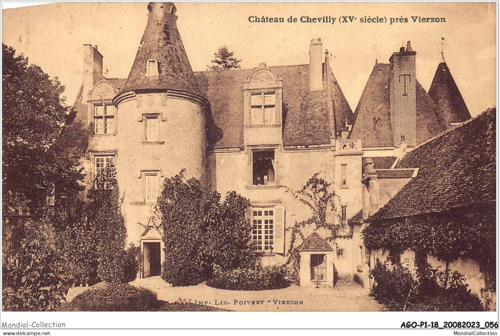 AGOP1-0029-18 - Chateau De Chevilly - XV Siècle - Près - VIERZON - Vierzon