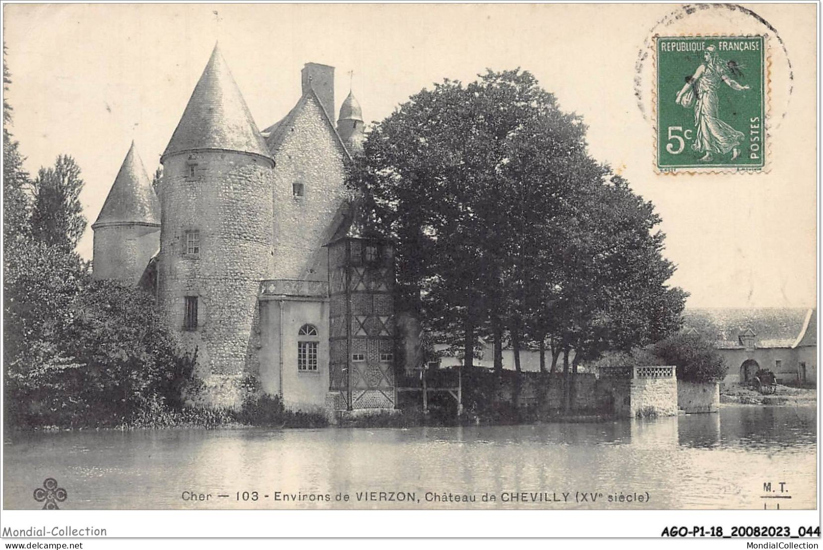 AGOP1-0023-18 - Environs De - VIERZON - Chateau De Chevilly - Vierzon