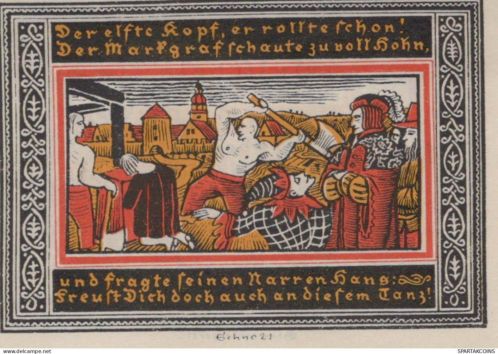 50 PFENNIG 1921 Stadt ETTLINGEN Baden UNC DEUTSCHLAND Notgeld Banknote #PB378 - Lokale Ausgaben