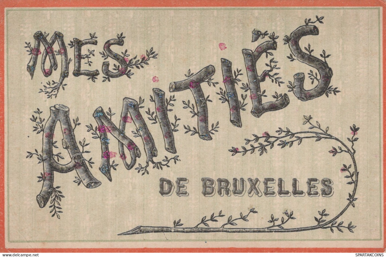 BELGIO BRUXELLES Cartolina CPA #PAD558.A - Bruxelles-ville