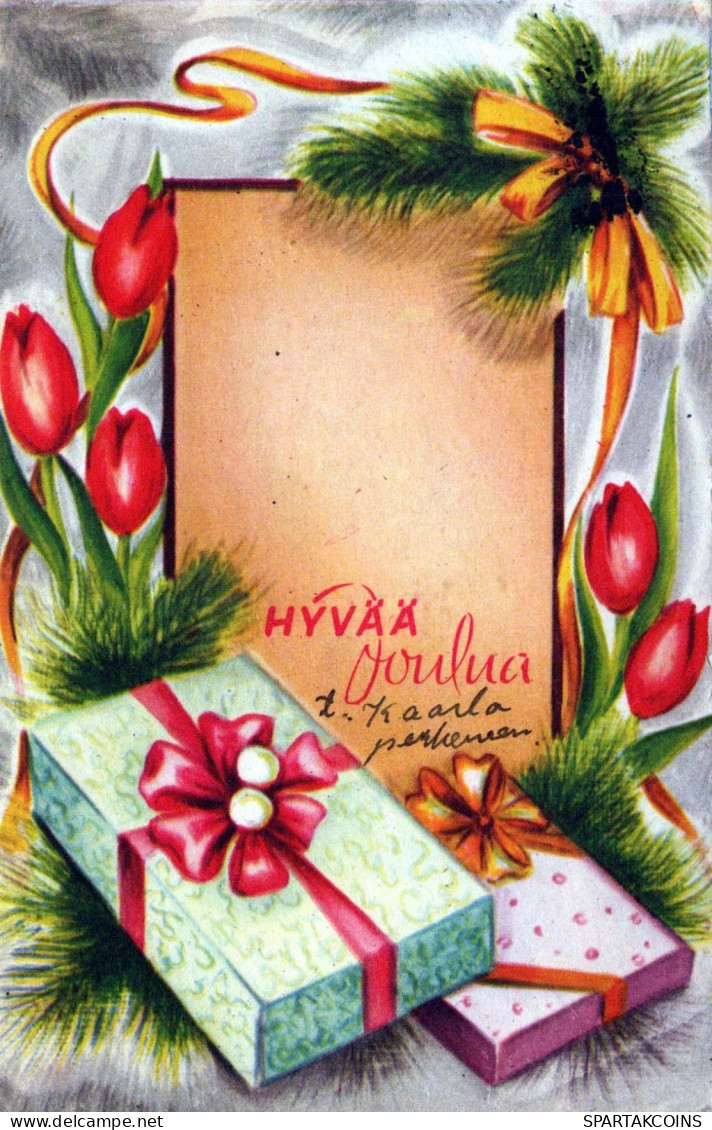FLOWERS Vintage Postcard CPA #PKE526.A - Flores