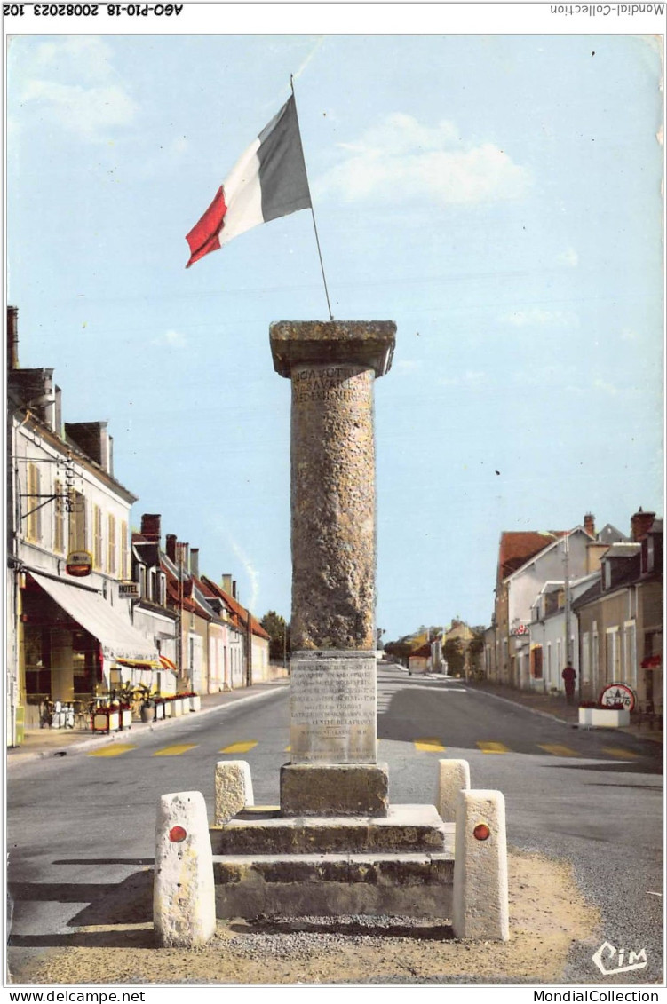 AGOP10-0880-18 - BRUERE-ALLICHAMPS - Cher - La Colonne Du Centre De La France - Saint-Amand-Montrond