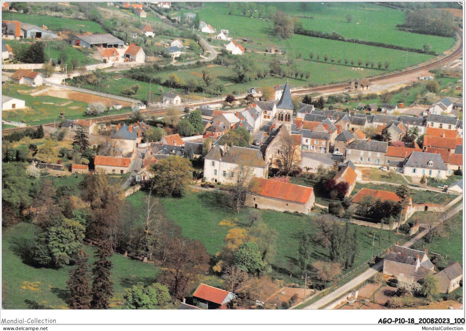 AGOP10-0879-18 - BENGY-SUR-CRAON - Cher - Le Bourg - Vue D'ensemble - Bourges