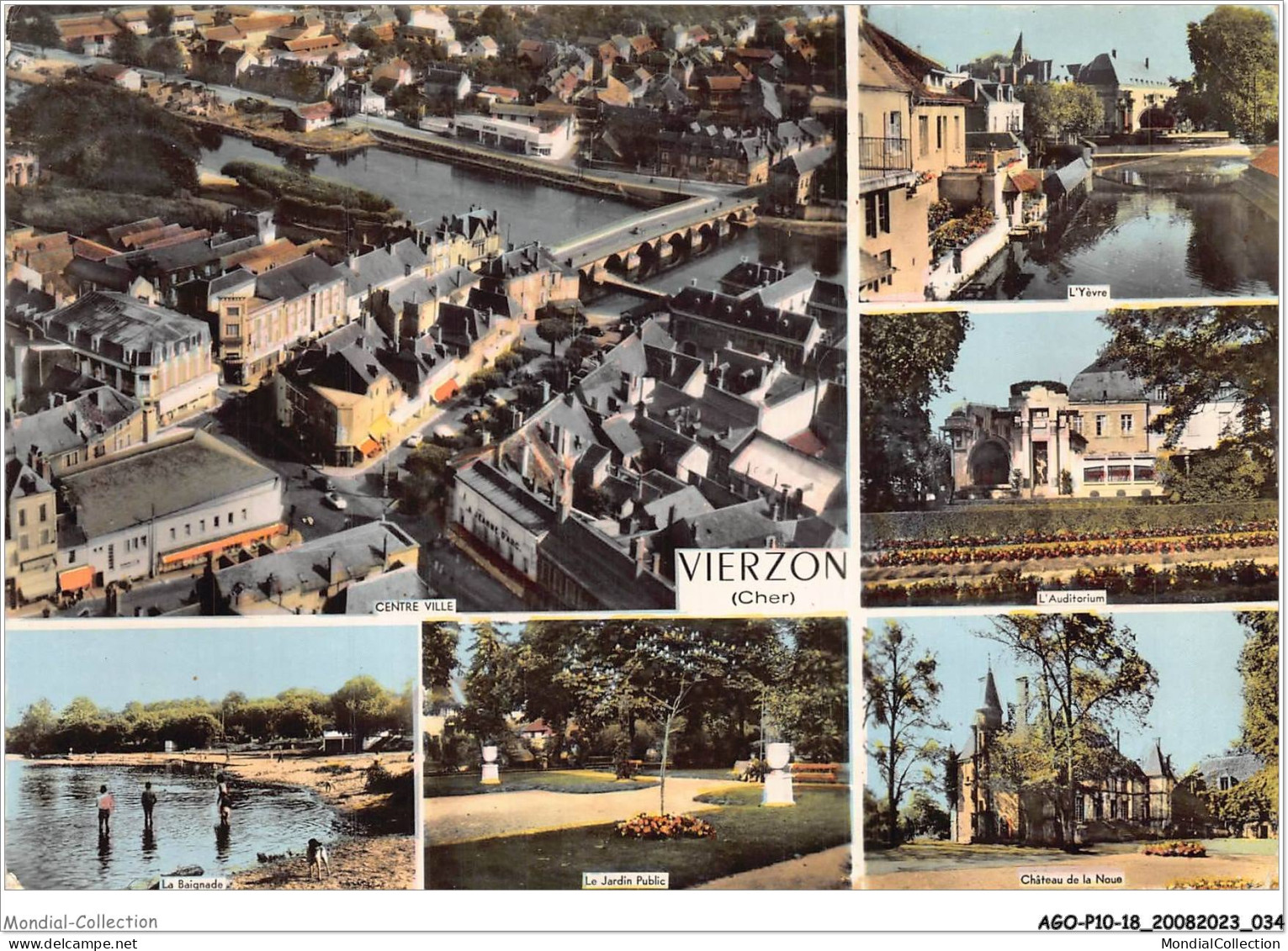 AGOP10-0846-18 - VIERZON - Cher - Vue Générale - Vierzon