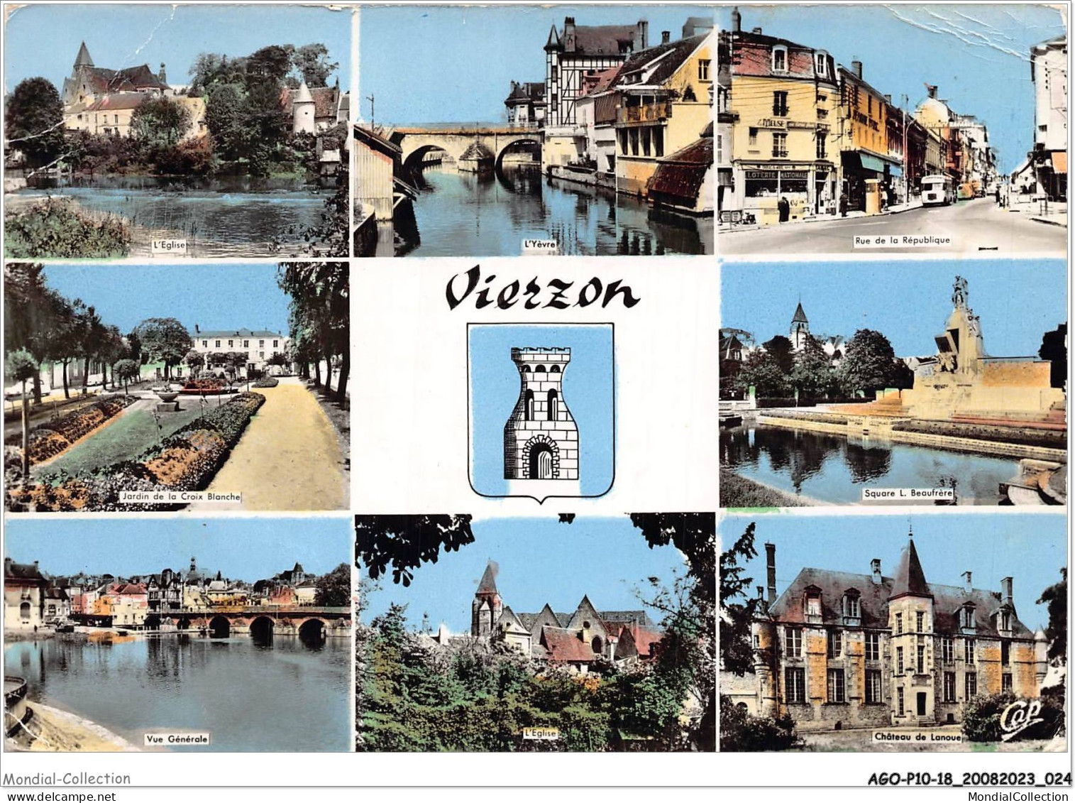 AGOP10-0841-18 - VIERZON - Cher - Vue Générale - Vierzon