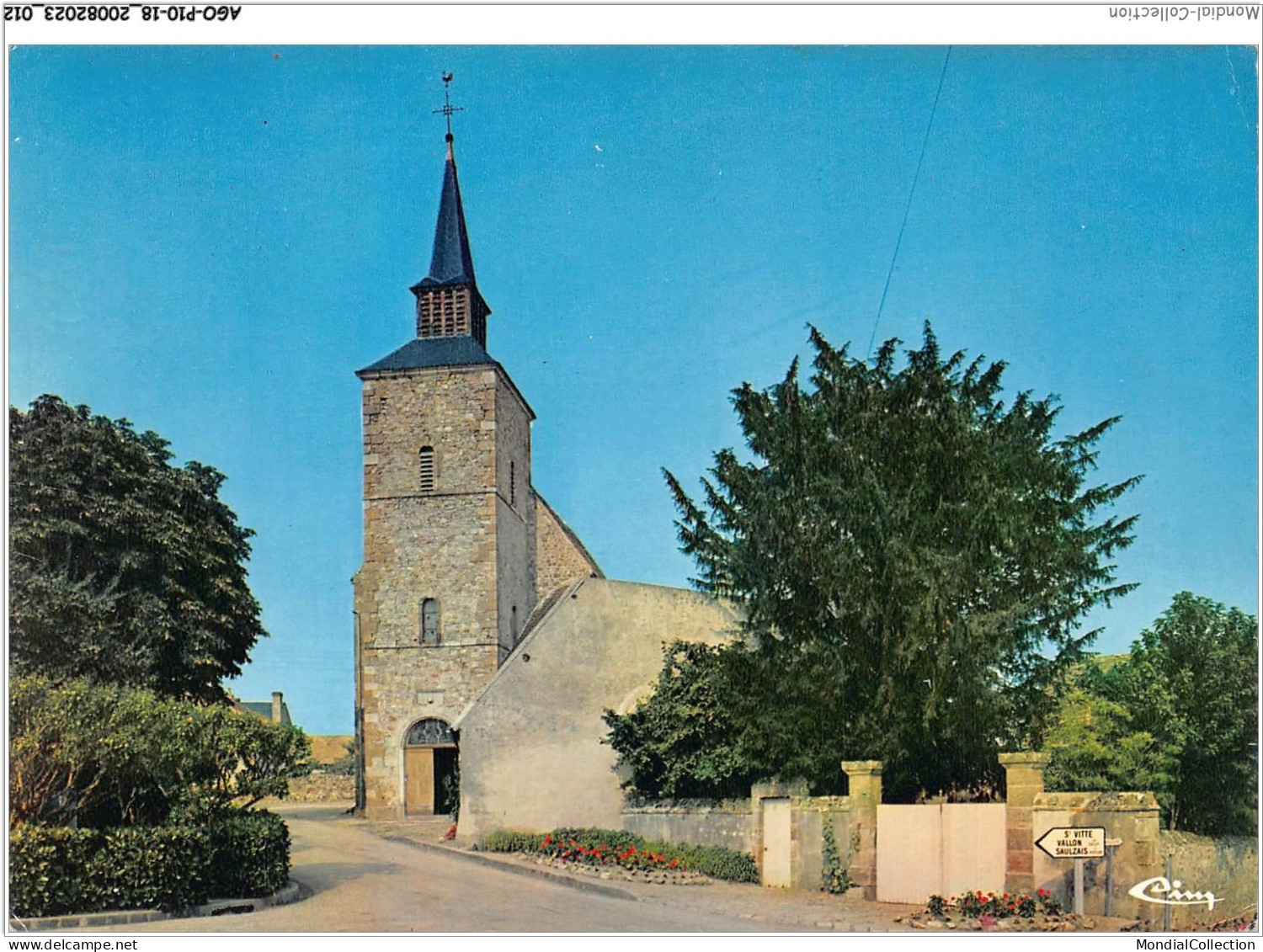 AGOP10-0835-18 - VESDUN - Cher - L'église - Saint-Amand-Montrond
