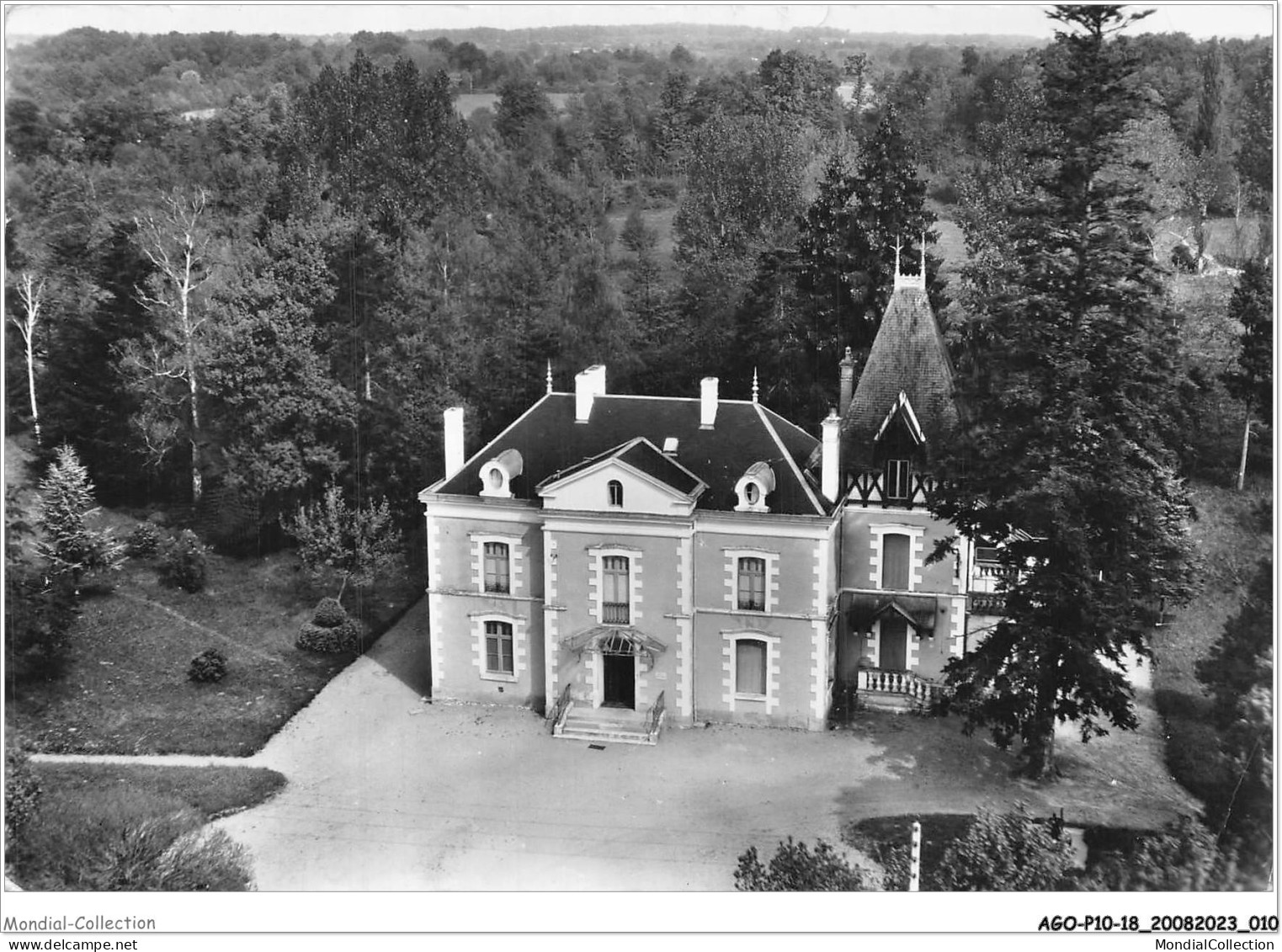 AGOP10-0834-18 - En Avion Au-dessus De - VIGNOUX-SUR-BARANGEON - Cher - Colonie Des Farfadets - Vierzon