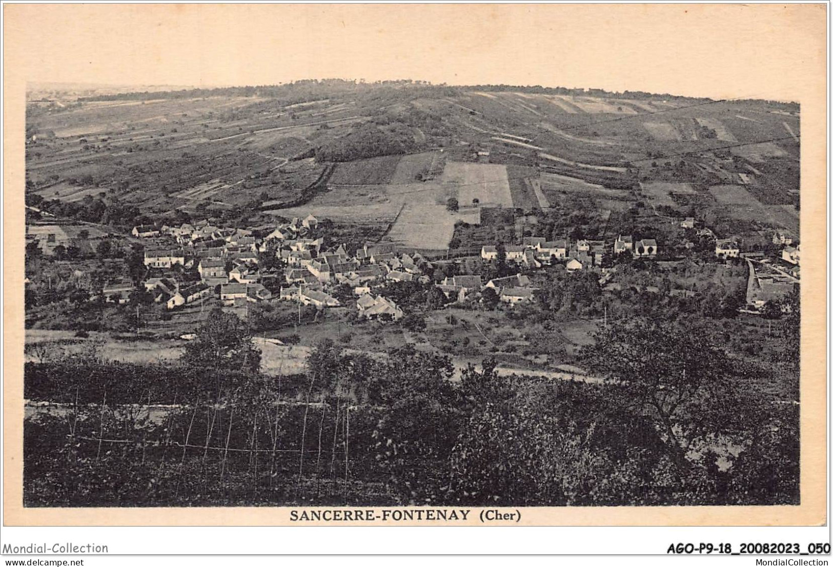 AGOP9-0775-18 - SANCERRE-FONTENAY - Cher - Vue Générale - Sancerre