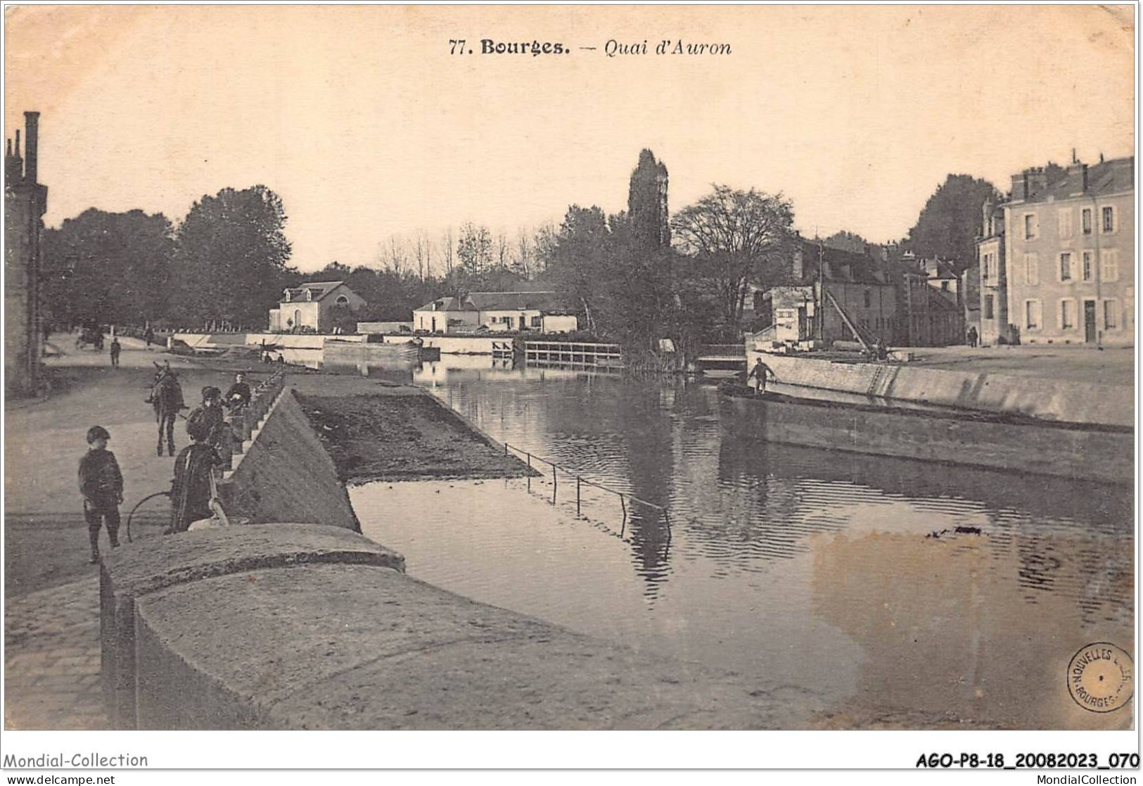 AGOP8-0692-18 - BOURGES - Quai D'auron - Bourges