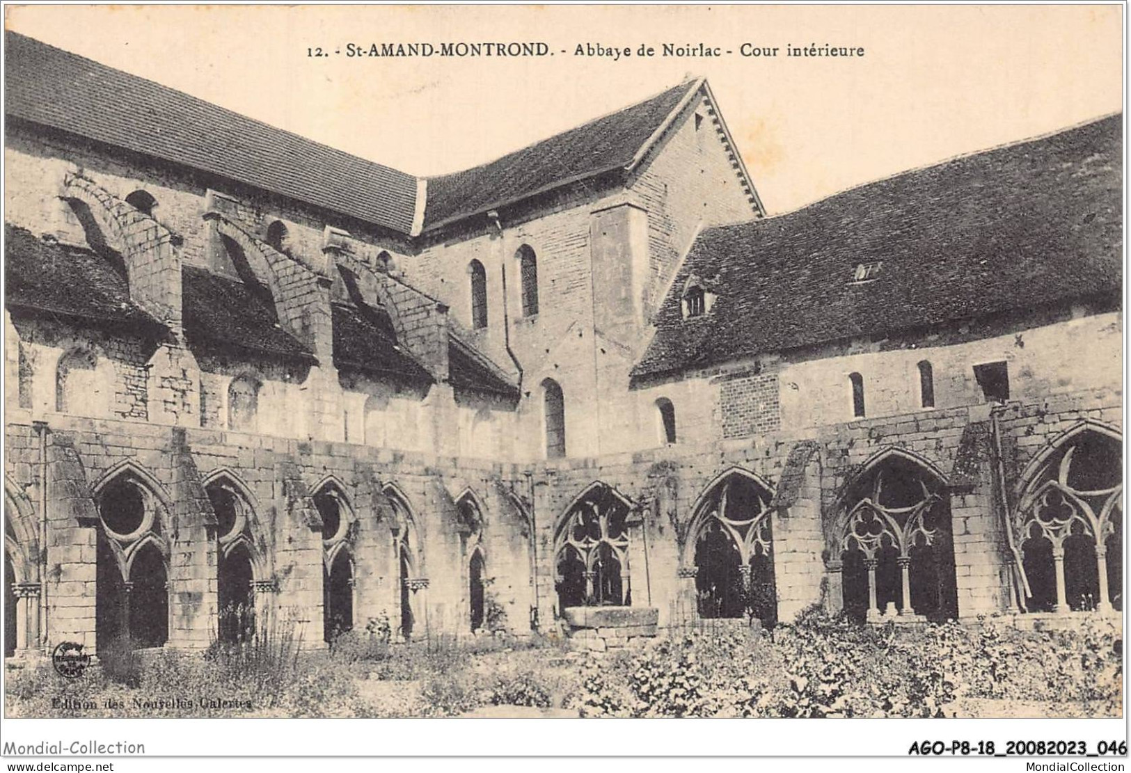 AGOP8-0680-18 - ST-AMAND-MONTROND - Abbaye De Noirlac - Cour Intérieure - Saint-Amand-Montrond