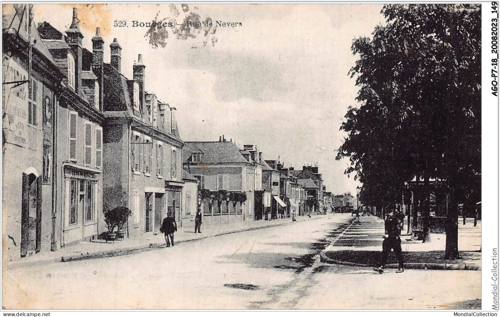 AGOP7-0634-18 - BOURGES - Rue De Nevers - Bourges