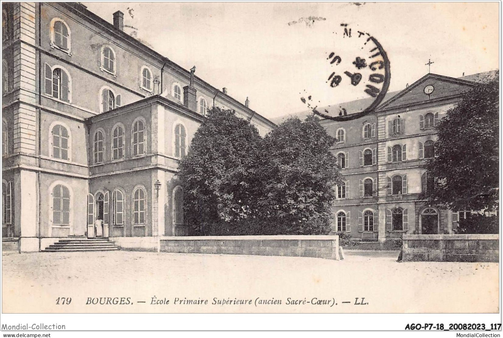 AGOP7-0618-18 - BOURGES - école Primaire Supérieure - Ancien Sacré-coeur - Bourges