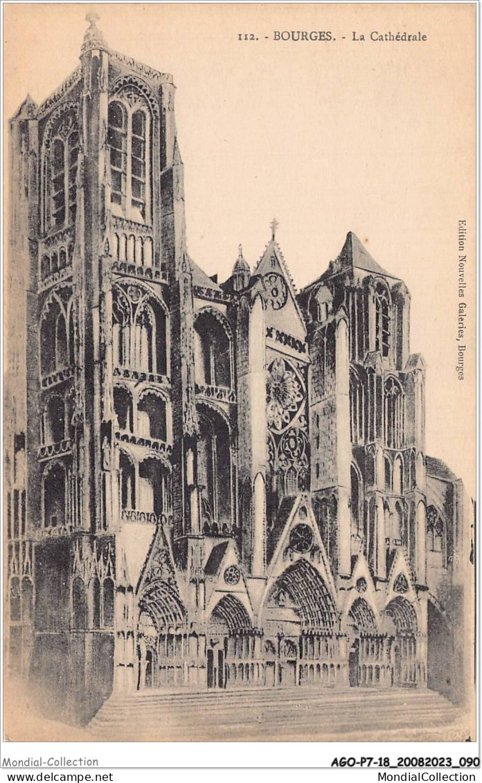 AGOP7-0604-18 - BOURGES - La Cathédrale  - Bourges