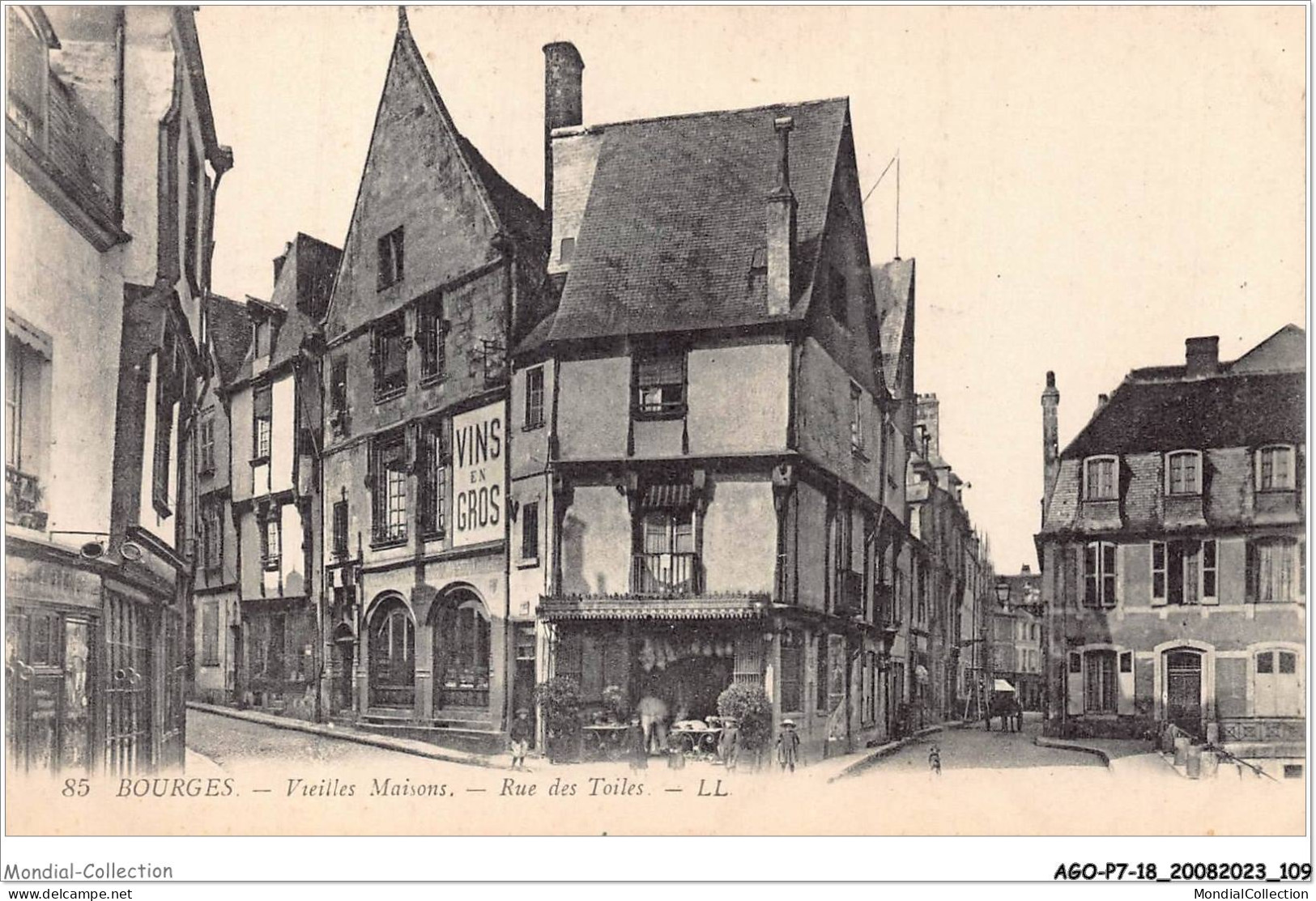 AGOP7-0614-18 - BOURGES - Vieilles Maisons - Rue Des Toiles - Bourges