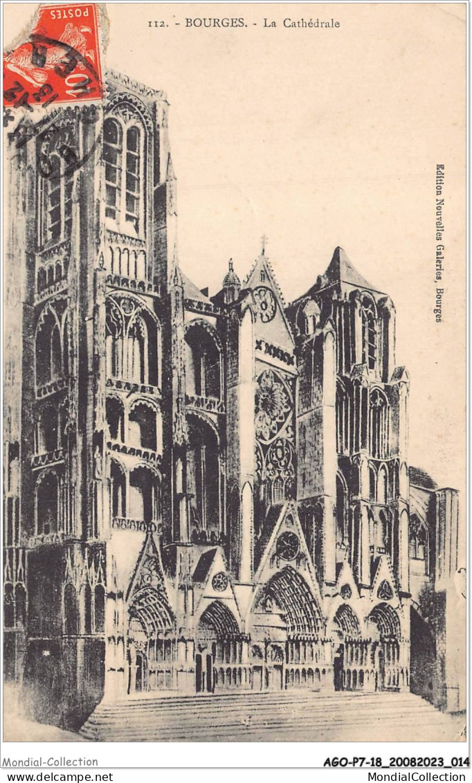 AGOP7-0566-18 - BOURGES - La Cathédrale - Bourges