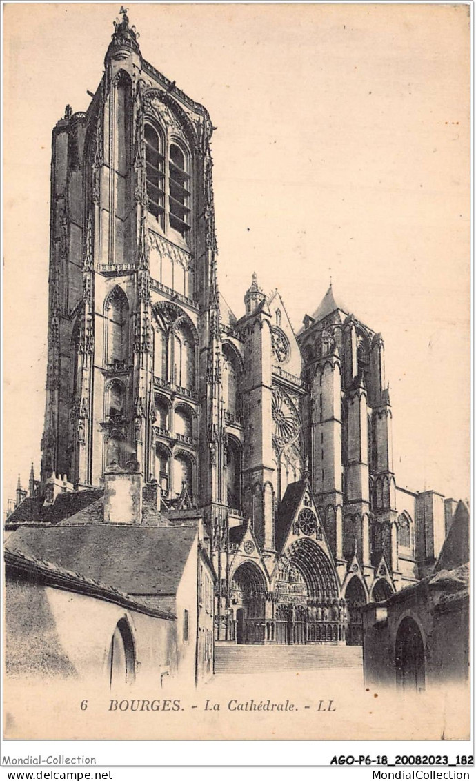 AGOP6-0556-18 - BOURGES - La Cathédrale  - Bourges