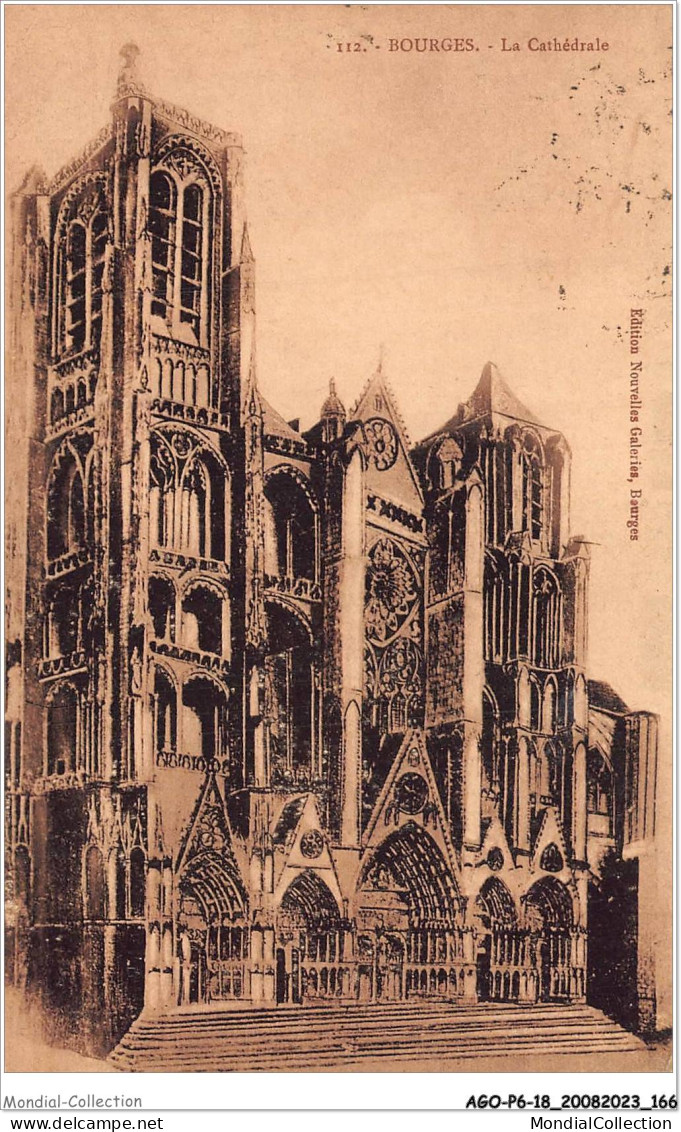 AGOP6-0548-18 - BOURGES - La Cathédrale  - Bourges