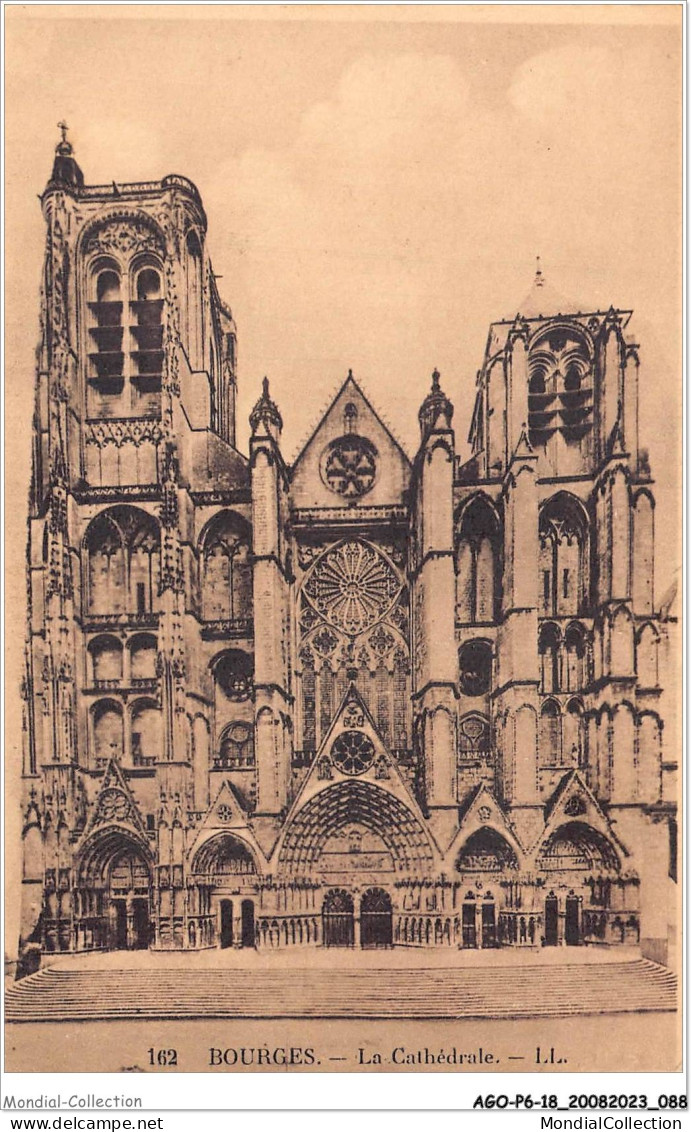 AGOP6-0509-18 - BOURGES - La Cathédrale  - Bourges