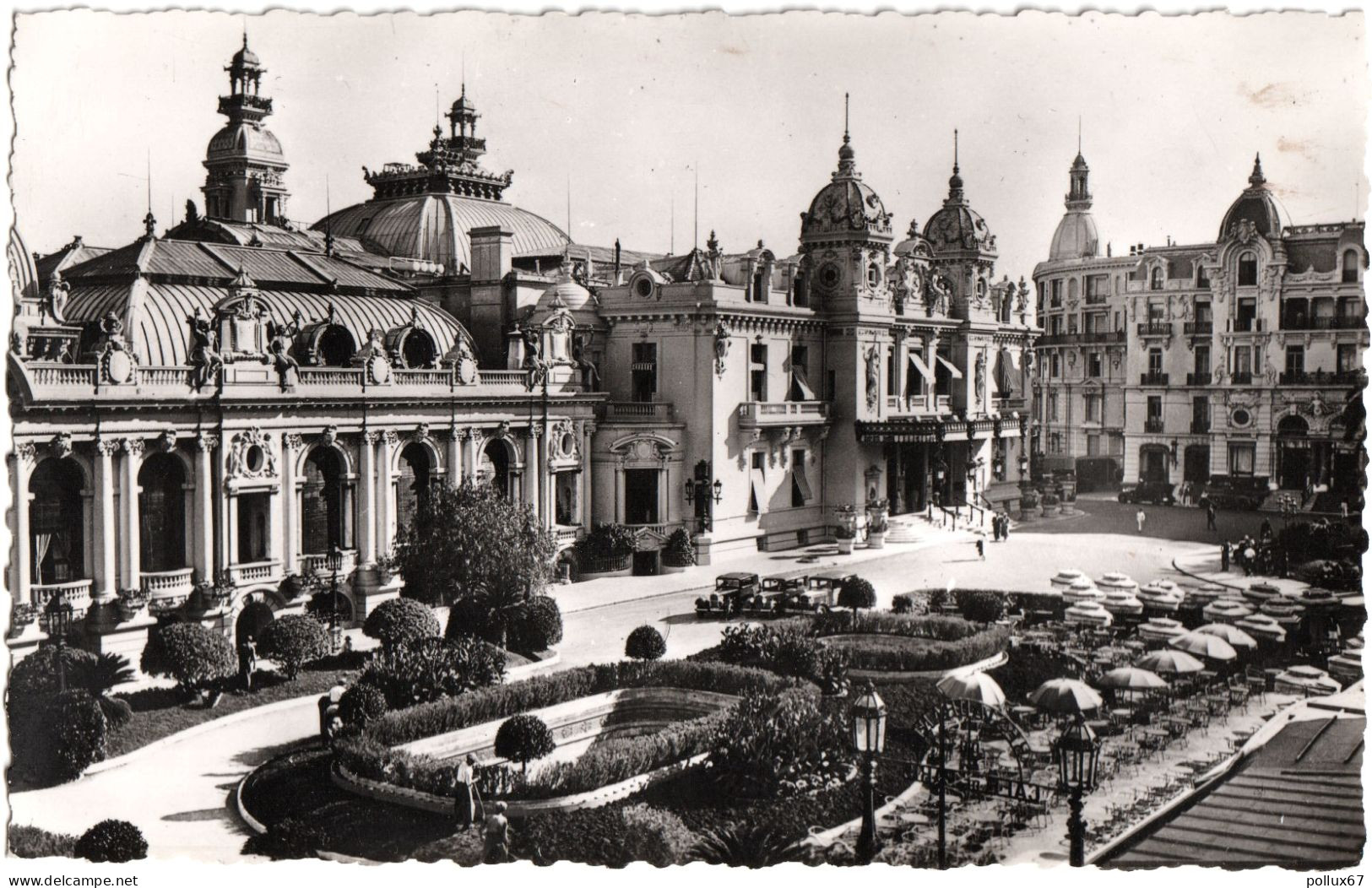 CPSM DE MONTE-CARLO  (MONACO)  LE CASINO VU DES JARDINS - Spielbank