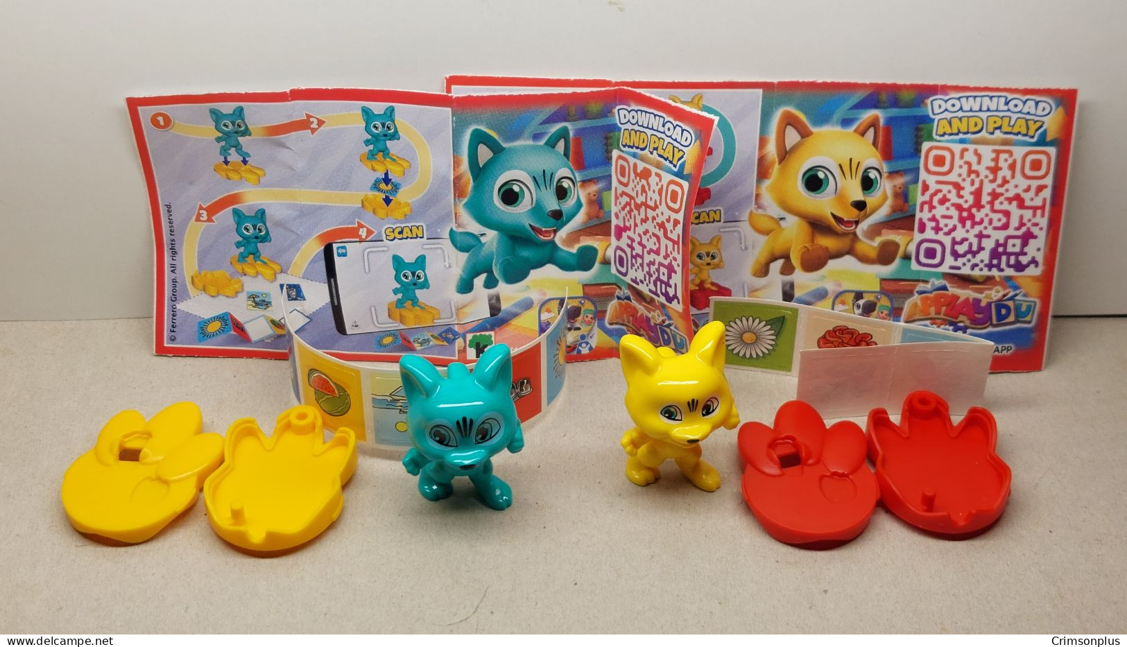 2022 Ferrero - Kinder Surprise - DV139 & DV139B - Stickerbox 2022 - Complete Set + 2 BPZ's - Monoblocs