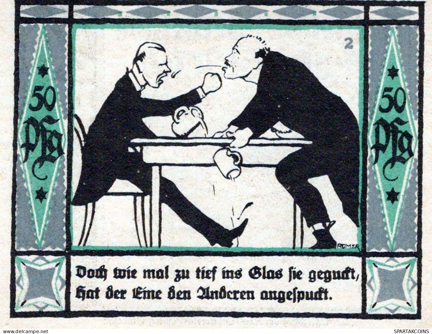 50 PFENNIG 1921 Stadt MÜLSEN-SANKT JAKOB Saxony UNC DEUTSCHLAND Notgeld #PC302 - [11] Local Banknote Issues