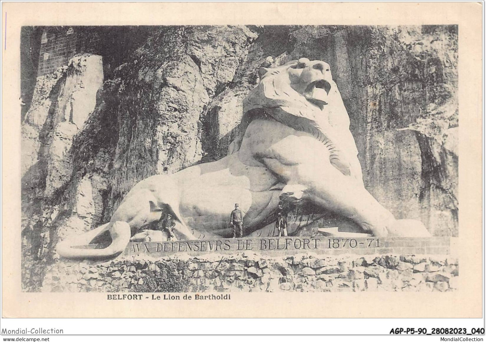 AGPP5-0483-90 - BELFORT-LE-LION - Le Lion De Bartholdi  - Belfort – Le Lion