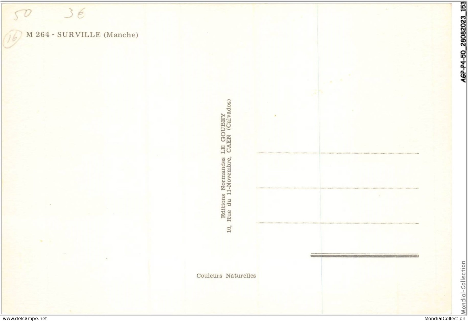 AGPP4-0400-50 - SURVILLE - église, Batiment, Vue Aérienne  - Sonstige & Ohne Zuordnung