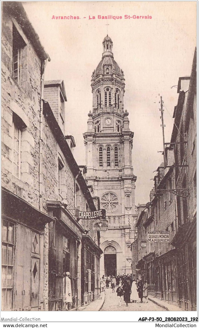 AGPP3-0309-50 - AVRANCHES - La Basilique St-Gervals  - Avranches