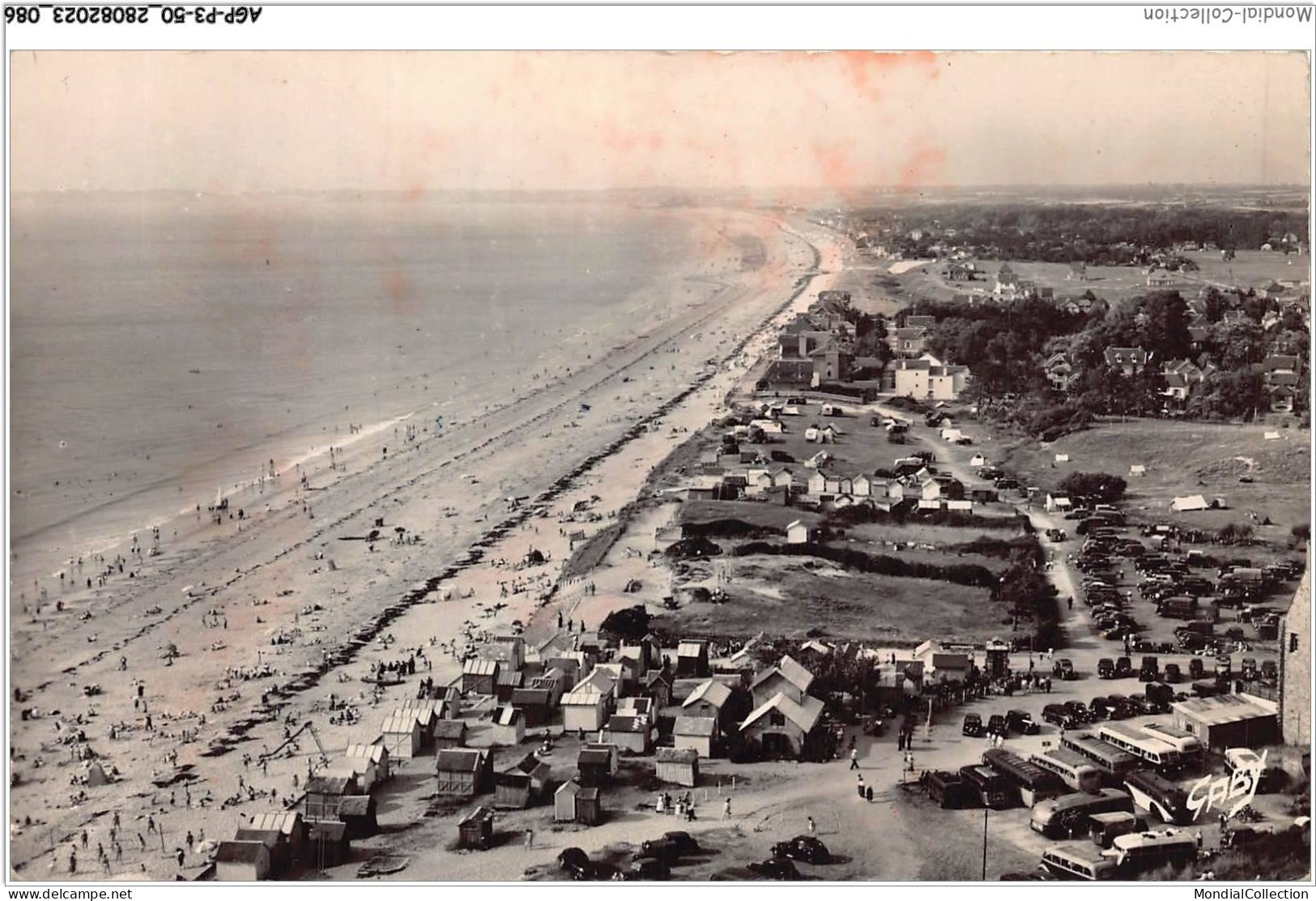 AGPP3-0256-50 - CAROLLES-EDENVILLE - Vue Générale De La Plage   - Sonstige & Ohne Zuordnung