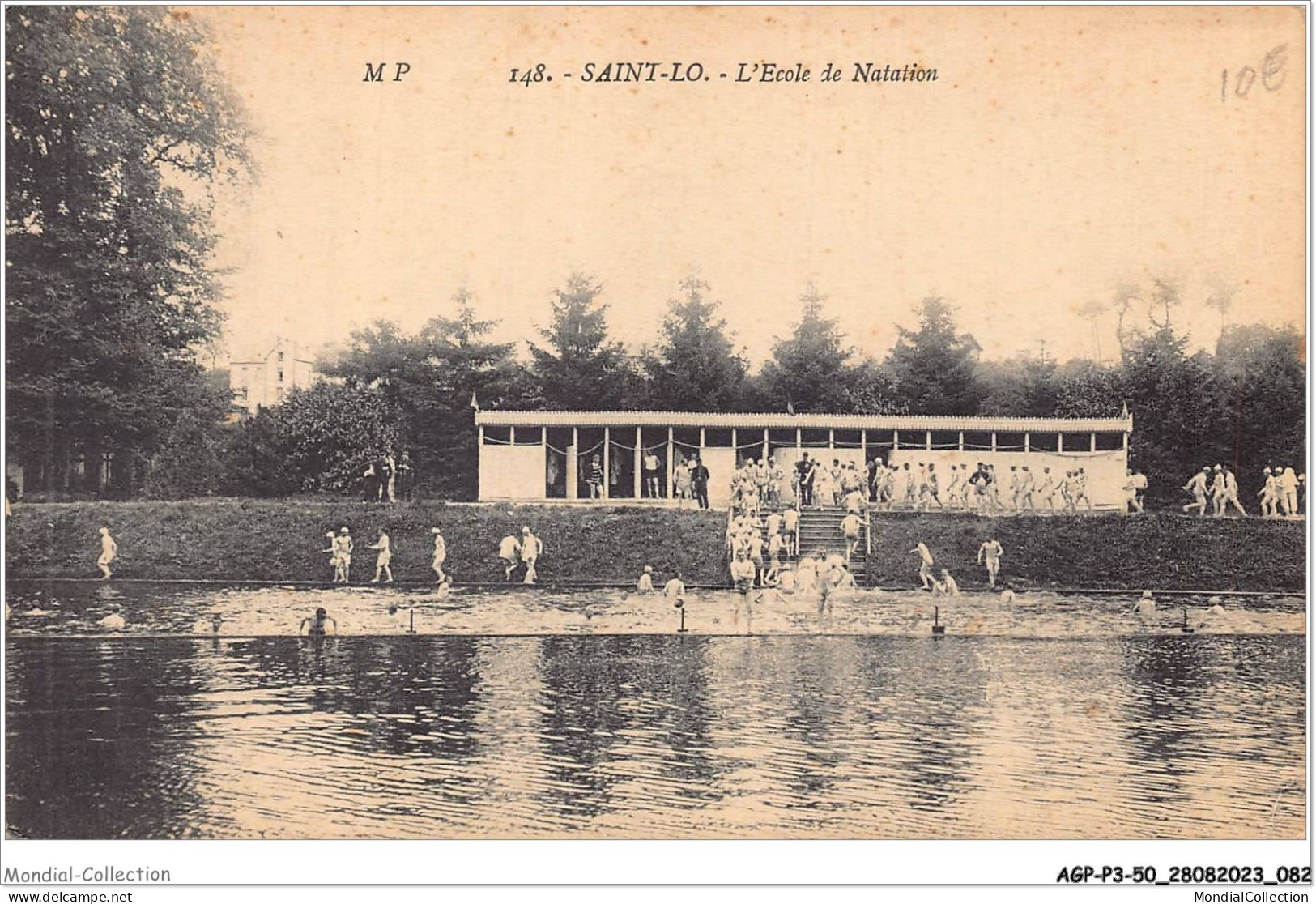 AGPP3-0254-50 - SAINT-LO - L'école De Natation  - Saint Lo