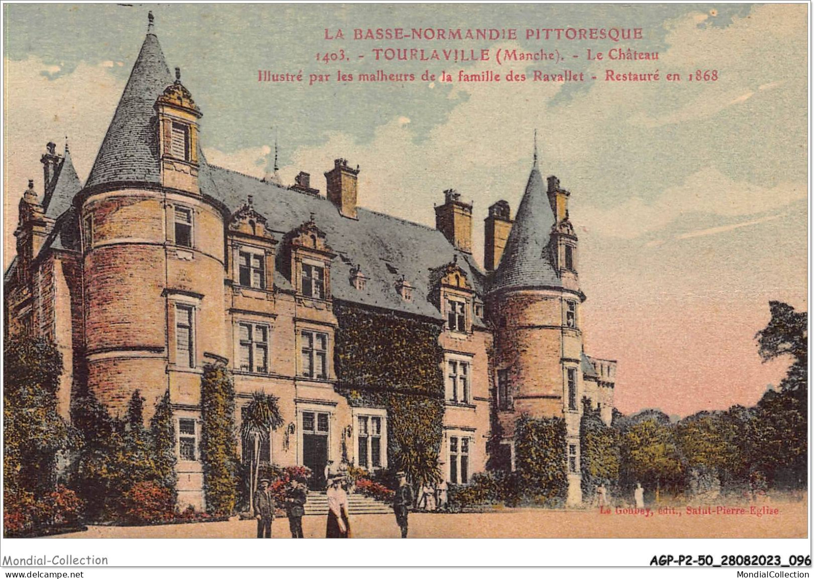 AGPP2-0169-50 - CHERBOURG - Chateau De Tourlaville  - Cherbourg