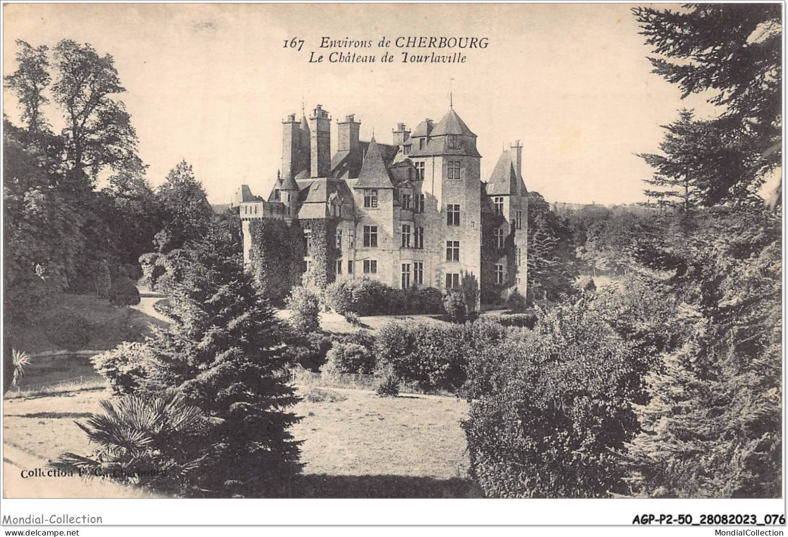 AGPP2-0159-50 - CHERBOURG - Chateau De Tourlaville  - Cherbourg