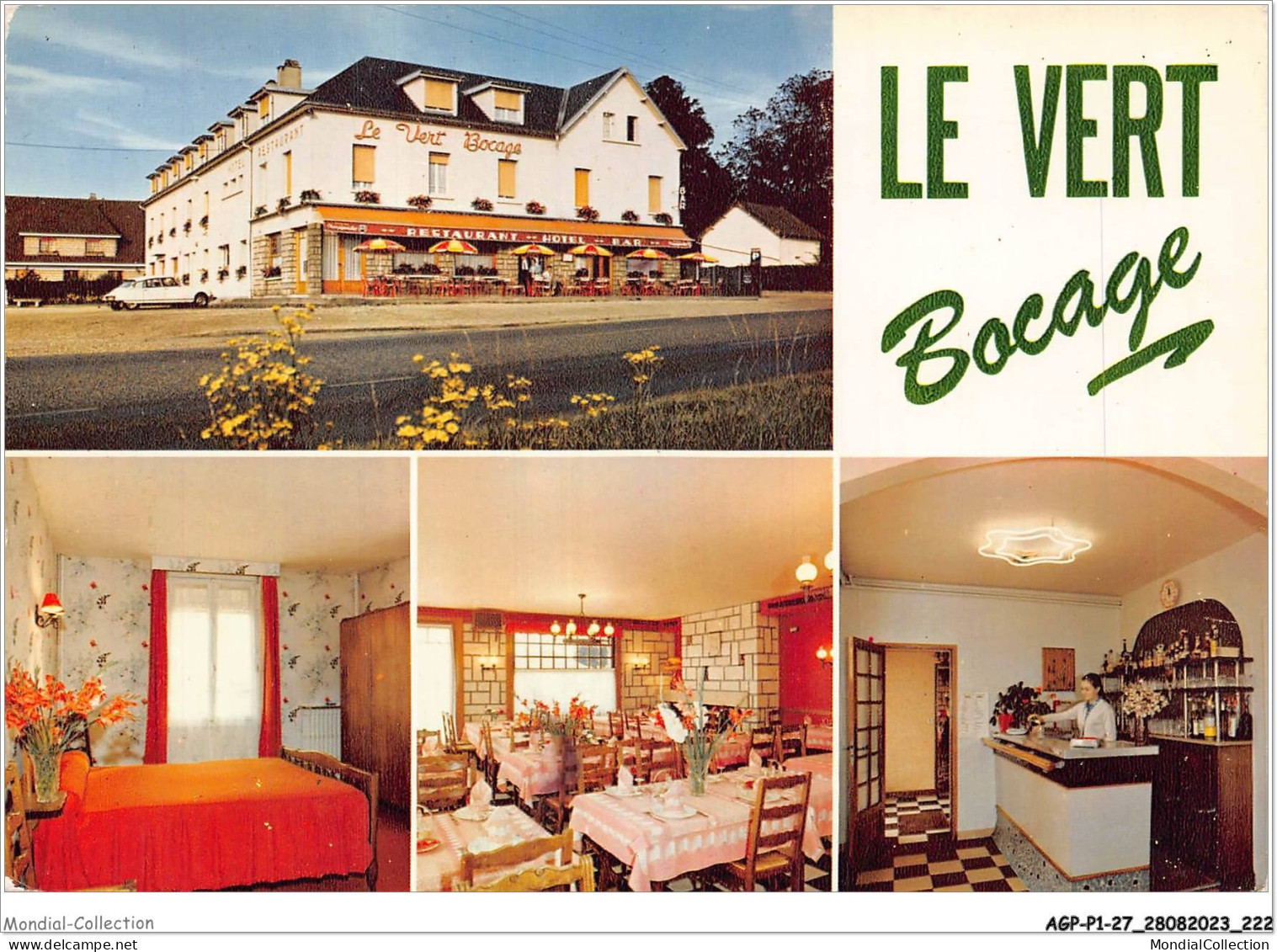 AGPP1-0112-27 - FRANQUEVILLE-ST-PIERRE - Le Vert Bocage, Bar-hotel-restaurant  - Autres & Non Classés