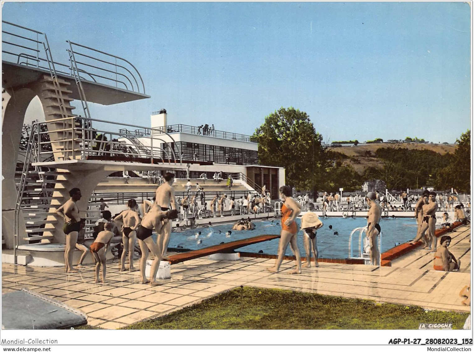 AGPP1-0077-27 - EVREUX - La Piscine Municipale  - Evreux