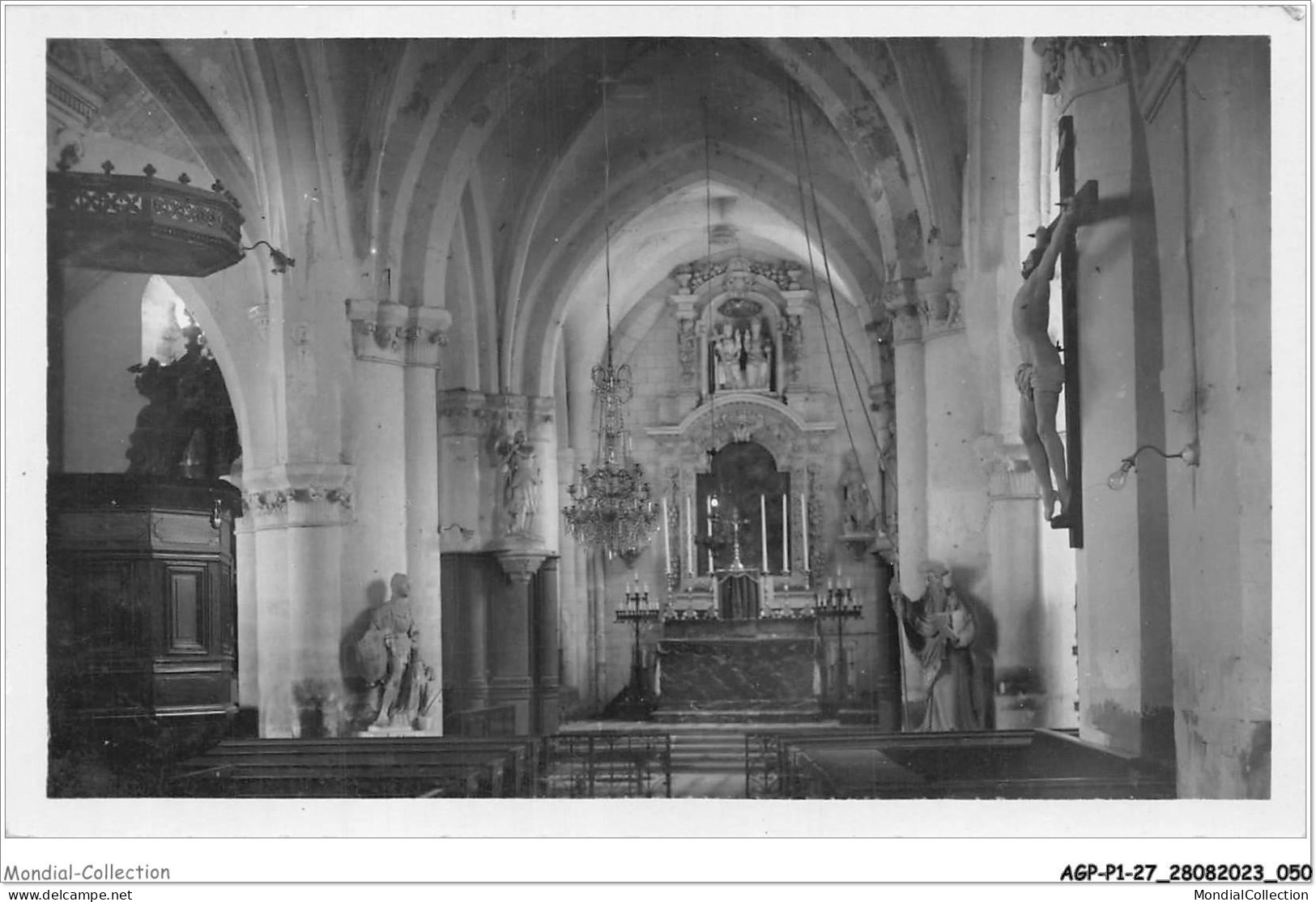 AGPP1-0026-27 - VESLY - Intérieur De L'église  - Autres & Non Classés