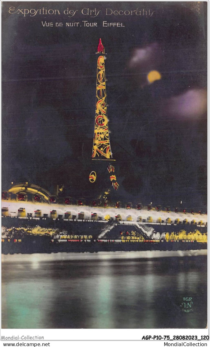 AGPP10-0875-75 - TOUR-EIFFEL - Vue De Nuit  - Eiffeltoren