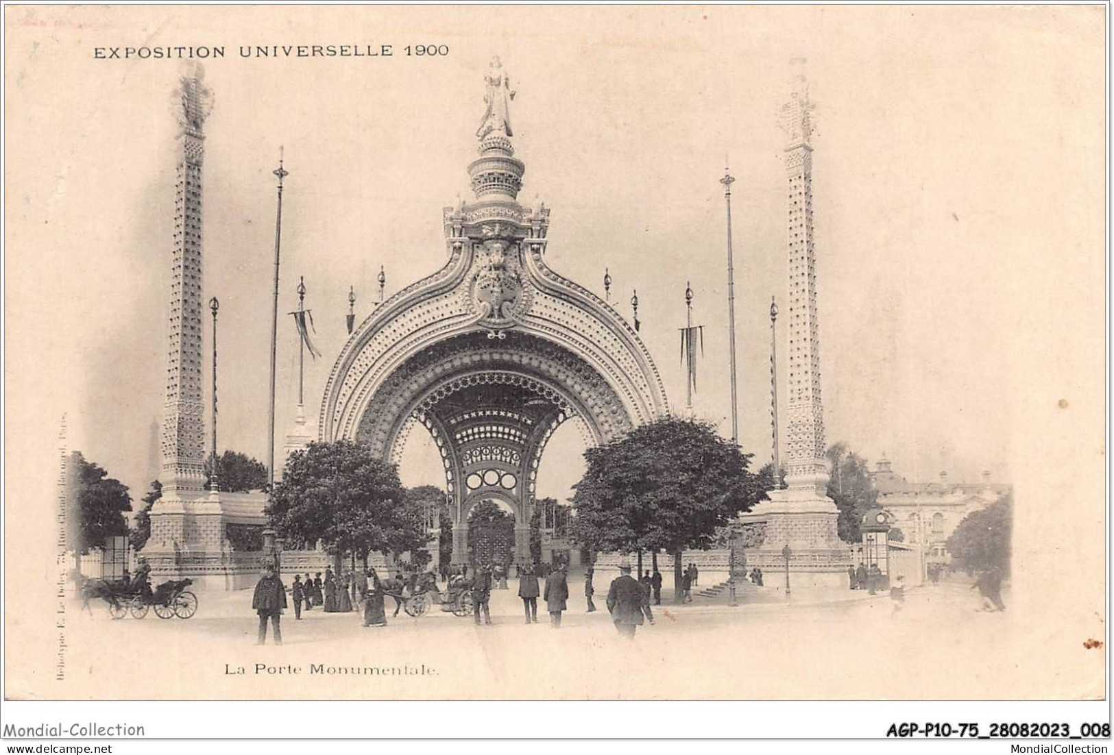 AGPP10-0815-75 - EXPOSITION - La Porte Monumentale  - Expositions