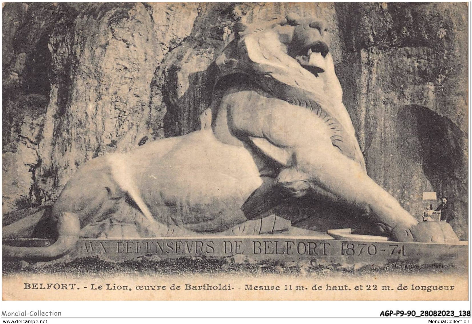 AGPP9-0793-90 - BELFORT-LE-LION - Le Lion - Belfort – Le Lion