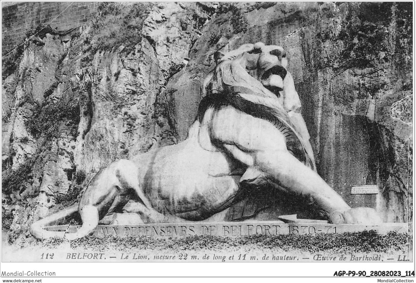 AGPP9-0781-90 - BELFORT-LE-LION - Le Lion - Belfort – Le Lion