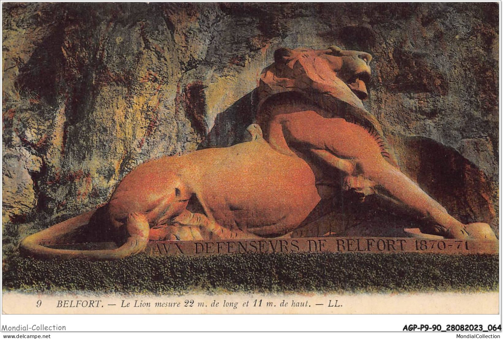 AGPP9-0756-90 - BELFORT-LE-LION - Le Lion  - Belfort – Le Lion