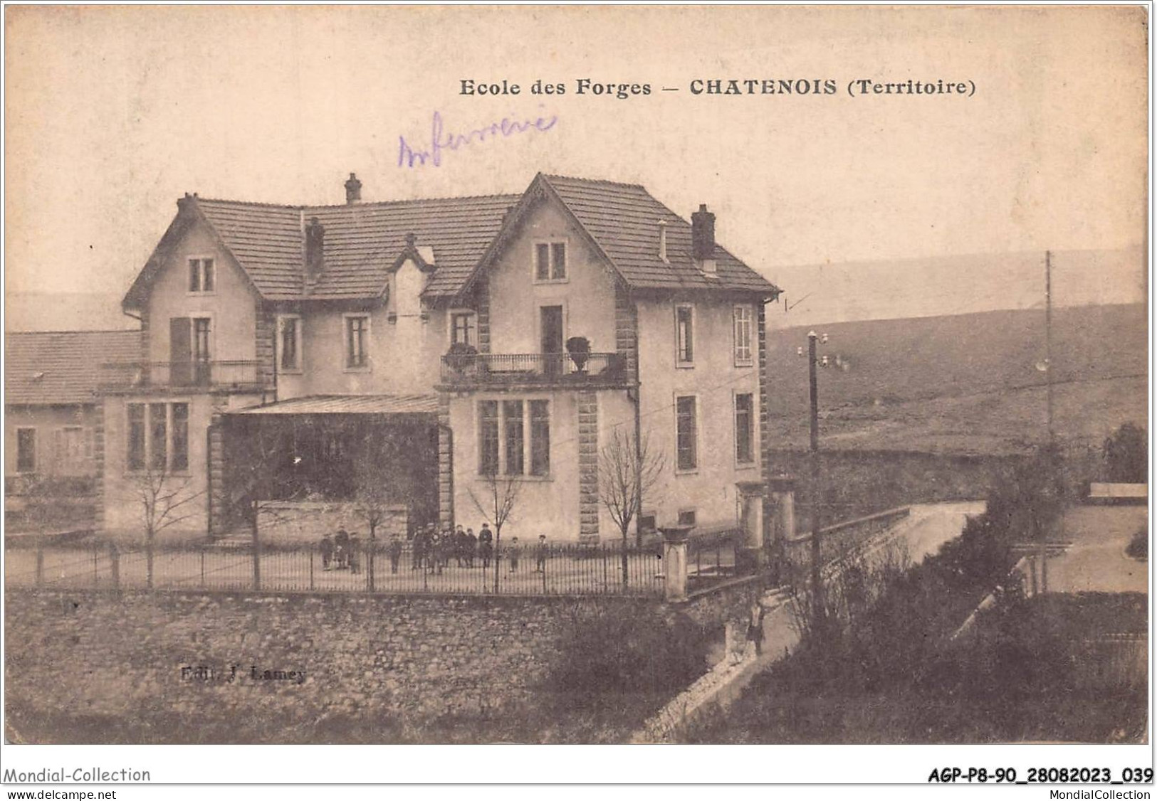 AGPP8-0685-90 - CHATENOIS - école Des Forges  - Châtenois-les-Forges