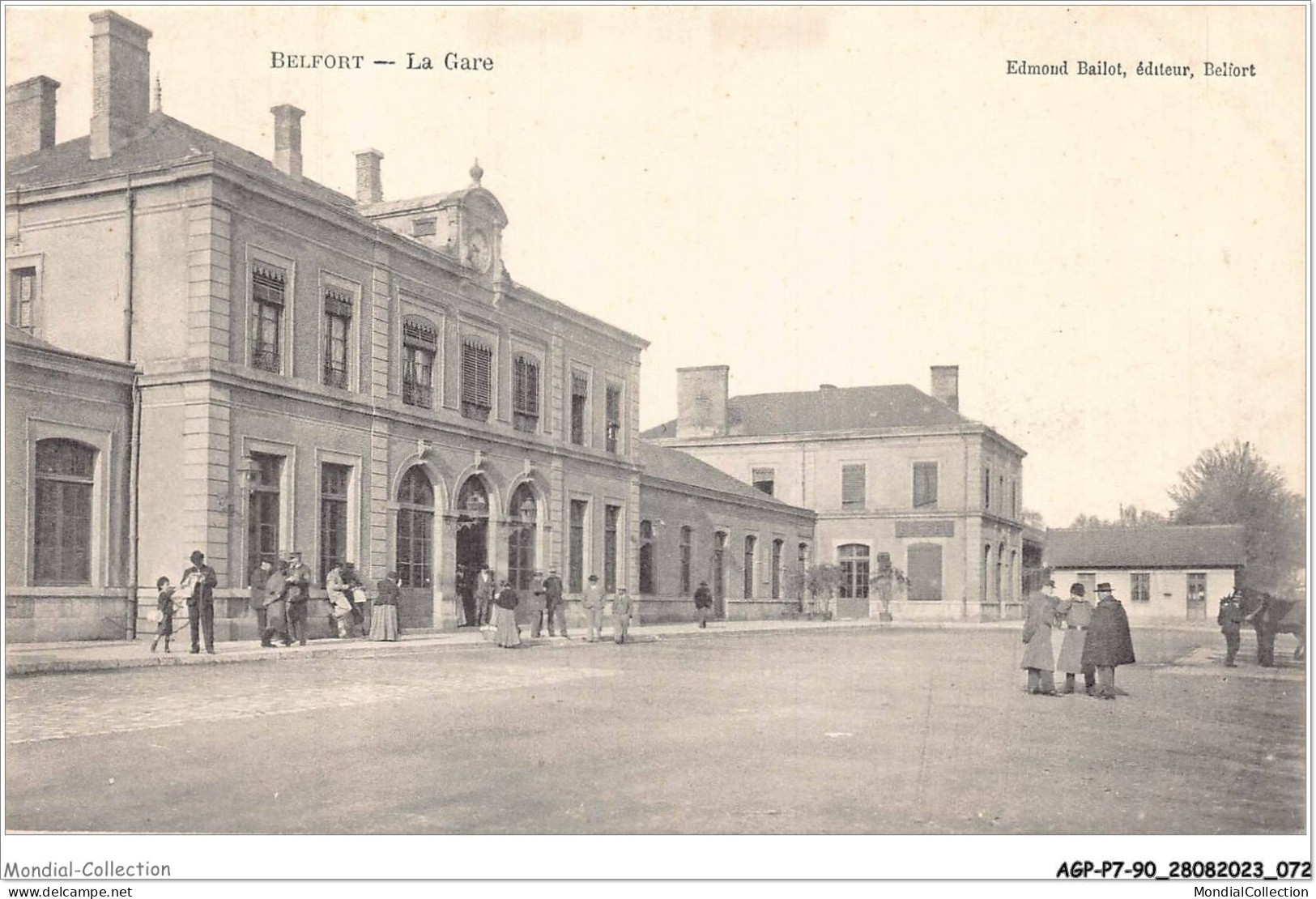 AGPP7-0631-90 - BELFORT-VILLE - La Gare  - Belfort - Ville