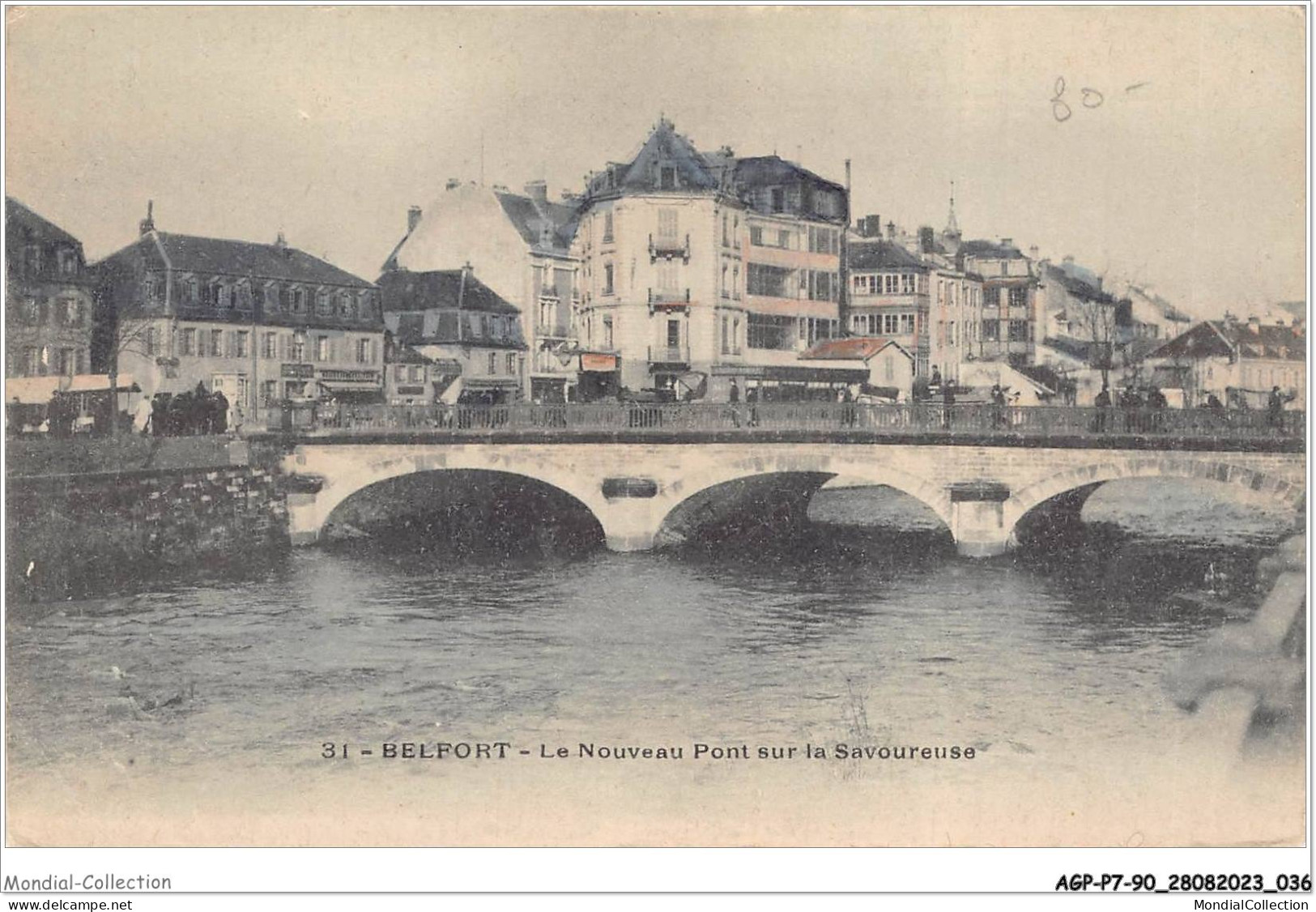AGPP7-0613-90 - BELFORT-VILLE - Le Nouveau Pont Sur La Savoureuse  - Belfort - City