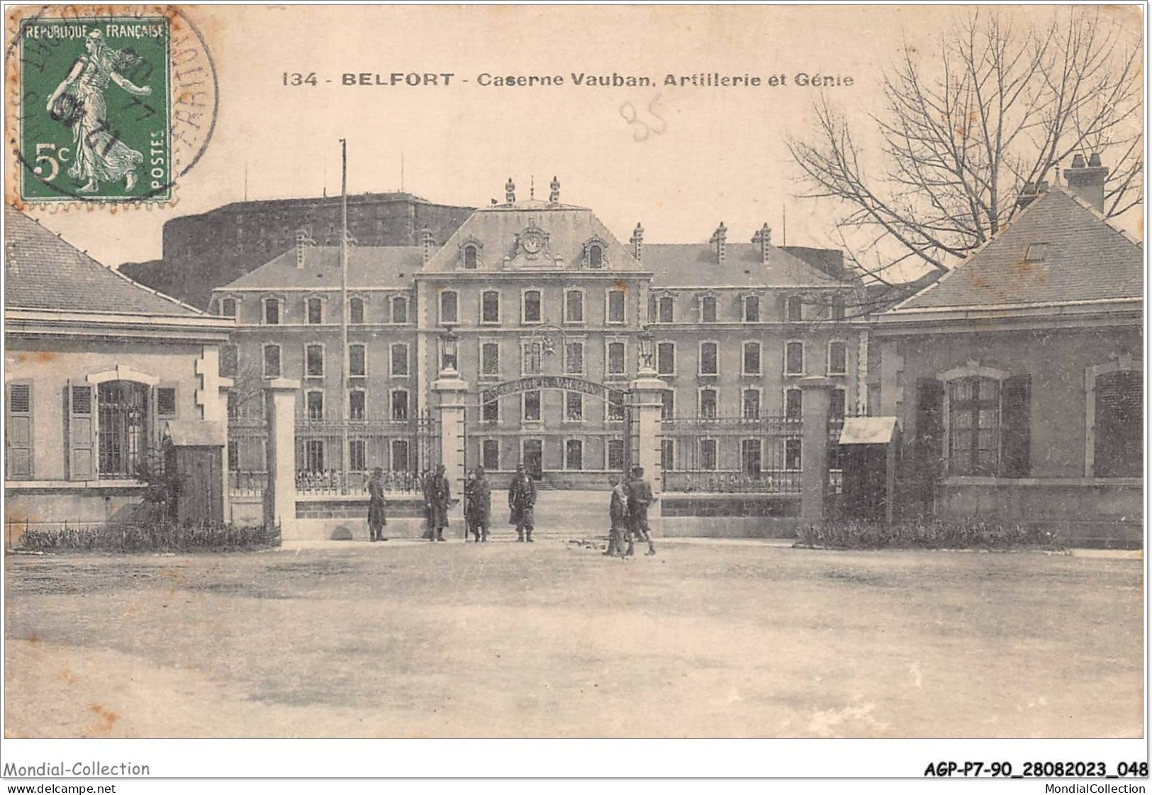 AGPP7-0619-90 - BELFORT-VILLE - Caserne Vauban, Artillerie Et Génie  - Belfort - City