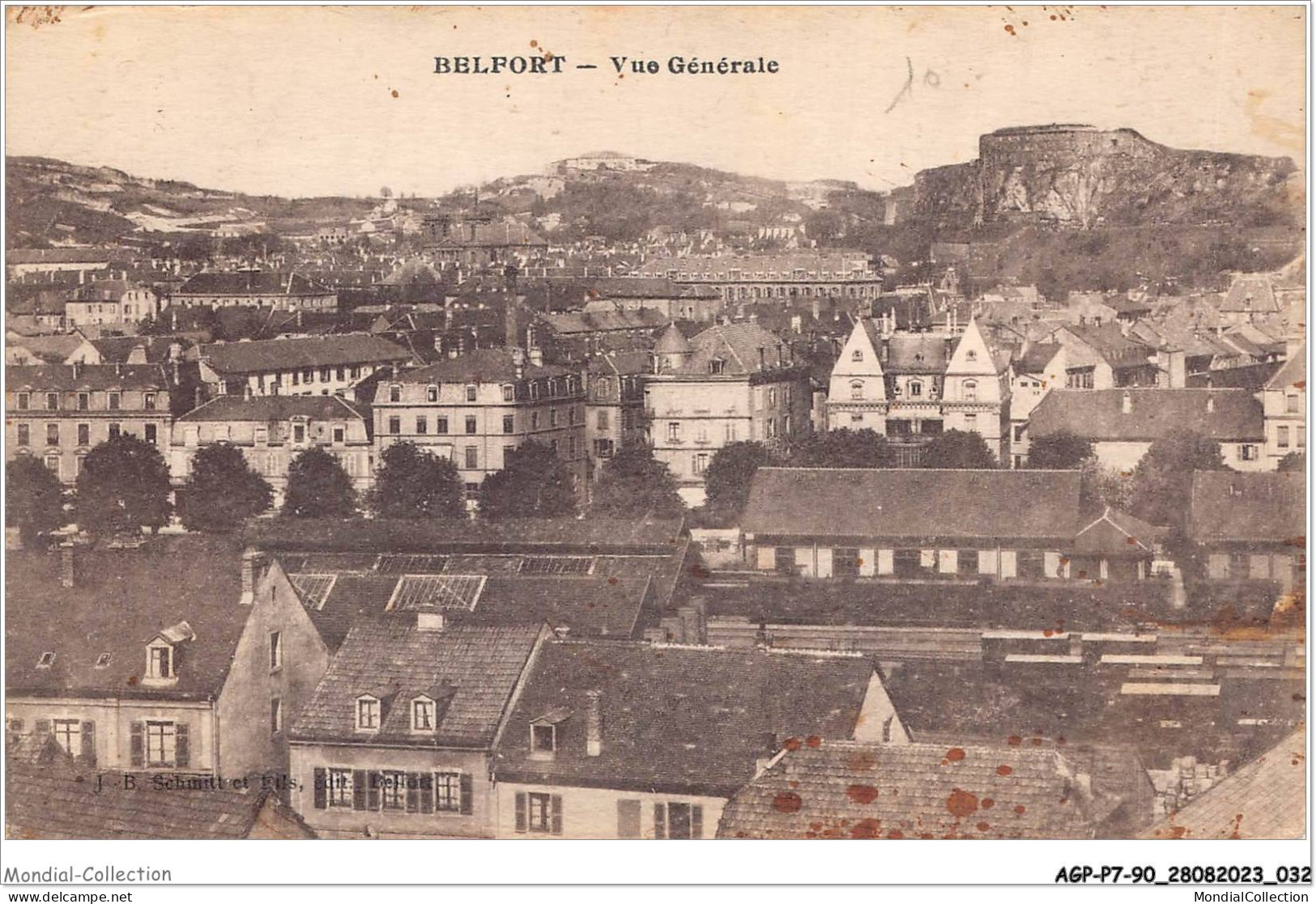 AGPP7-0611-90 - BELFORT-VILLE - Vue Générale  - Belfort - Città