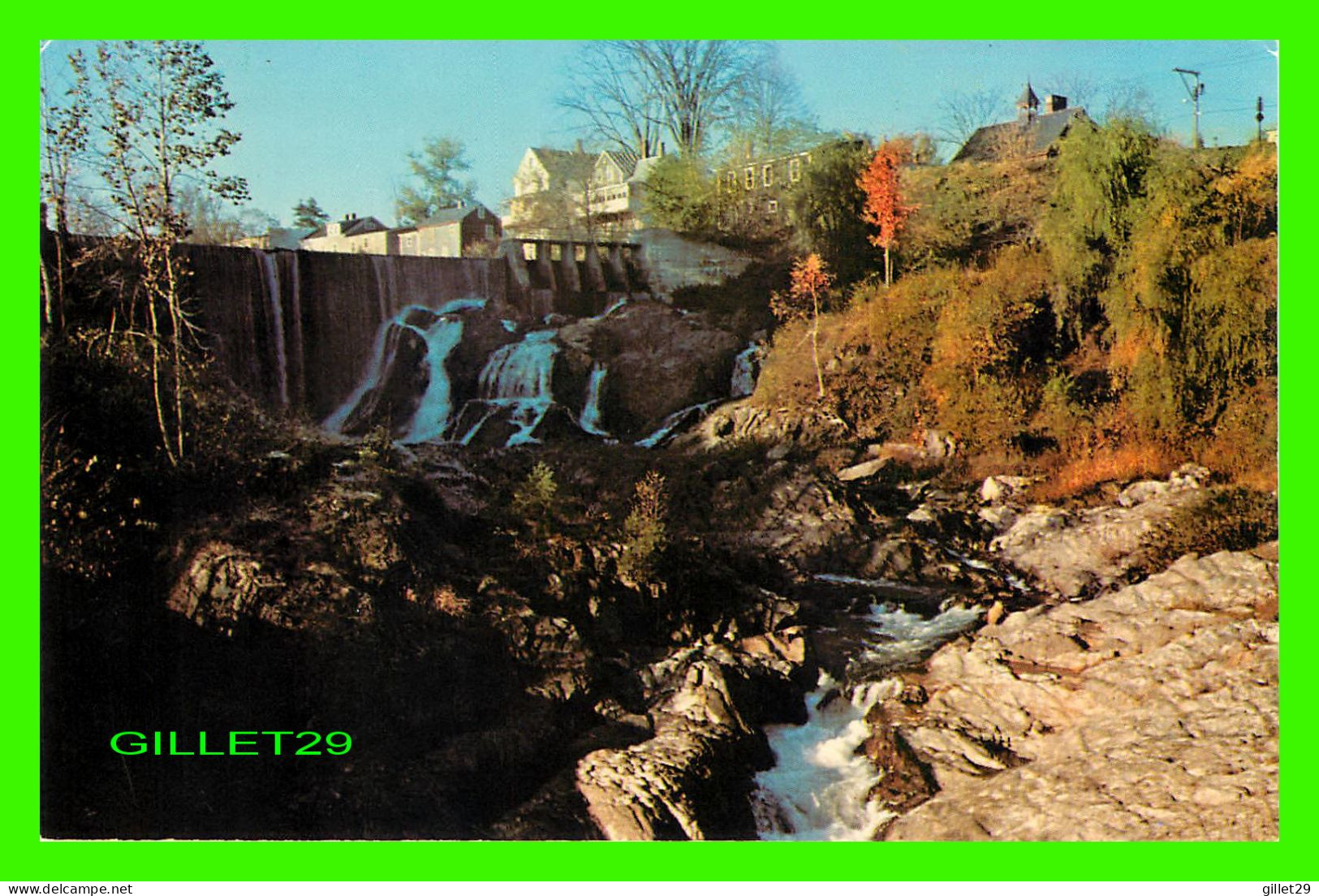 BRADFORD, VT - THE FALLS ON THE WAITS RIVER - PUB. BY RUSS WHITE ENTERPRISES - - Other & Unclassified