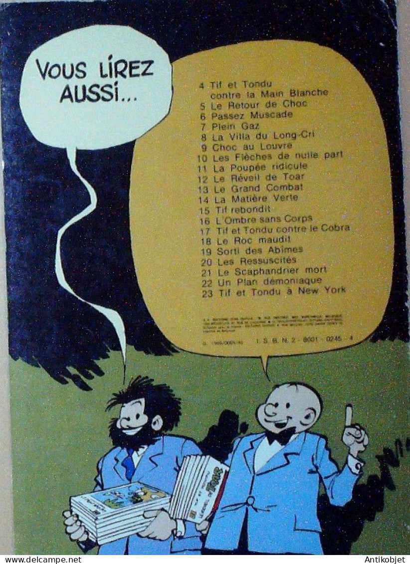 Tif Et Tondu Tif Rebondit N°15 Illustré Par Dupuis 1983 - Andere Tijdschriften